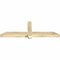 Ekena Millwork Eugene Rough Sawn Timber Gable Bracket, Douglas Fir, 60"W x 20"H x 4"D x 4"F, 8/12 Pitch GBW060X20X0404EUG00RDF - alternate 4